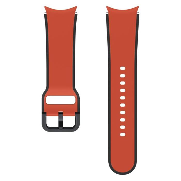 UTGATT1 - Wearable Galaxy Watch 4/5/5 Pro (S/M) Armband Aps Two-tone - Röd