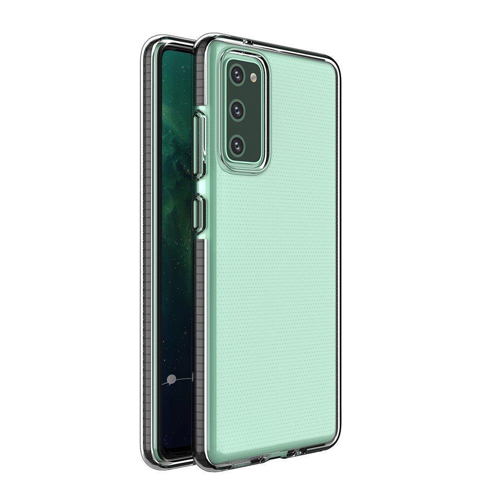 Spring bumper skal till Samsung Galaxy A02s EU - Svart | 2353 | AlltMobil