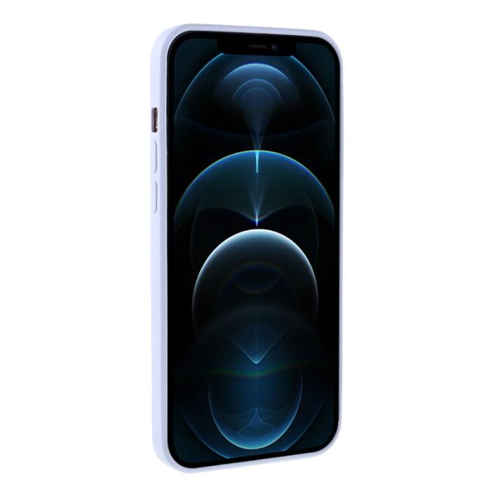 X-Level - X-LEVEL Mobilskal till iPhone 12 Pro Max i Flytande Silikon - Lila