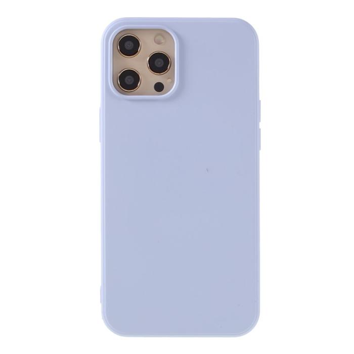 X-Level - X-LEVEL Mobilskal till iPhone 12 Pro Max i Flytande Silikon - Lila