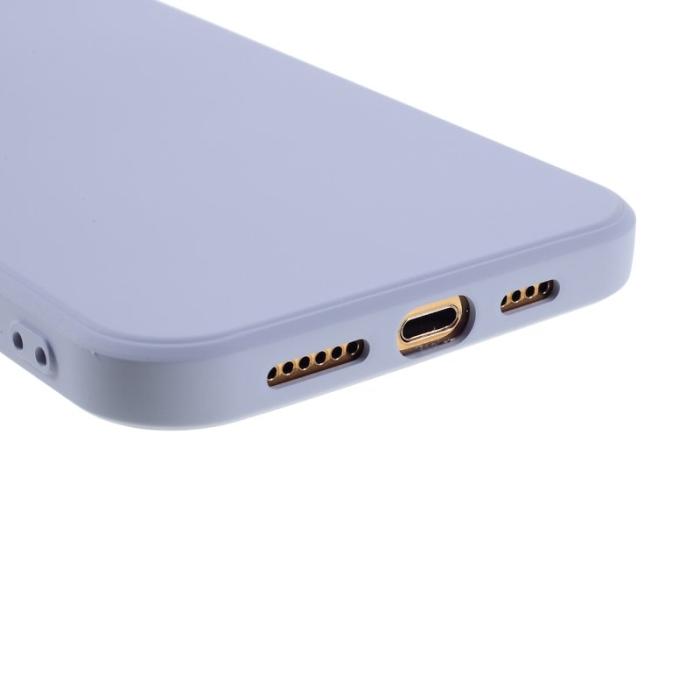 X-Level - X-LEVEL Mobilskal till iPhone 12 Pro Max i Flytande Silikon - Lila