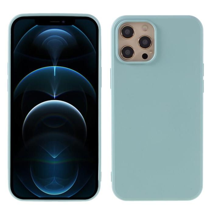 X-Level - X-LEVEL Mobilskal till iPhone 12 Pro Max i Liquid Silicone - Blå