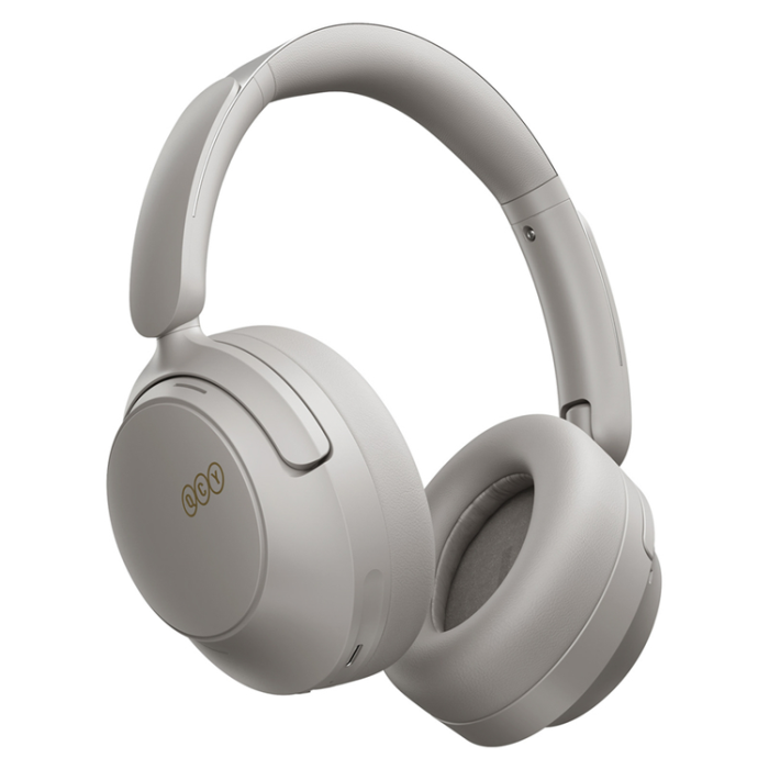 QCY - QCY Trådlös Hörlurar On-Ear H3S med Noise Cancellation - Grå