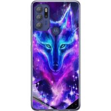 iSecrets - Mobilskal till Motorola Moto G60S med Neon Varg