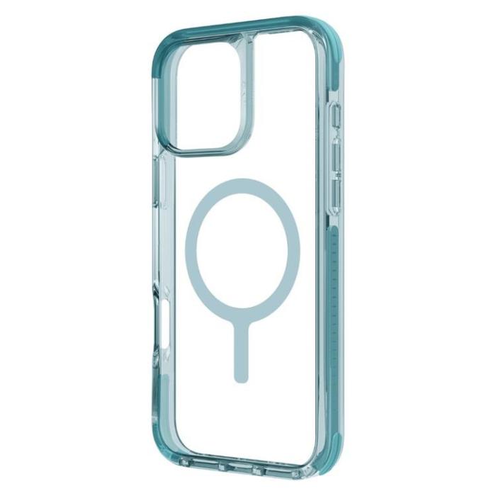 UNIQ - UNIQ iPhone 16 Plus Mobilskal MagSafe Combat - Blågrönt