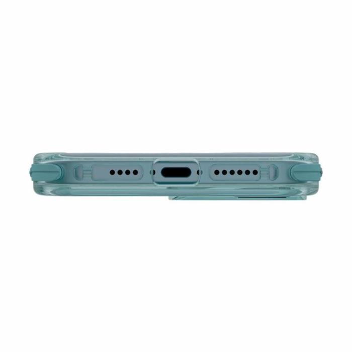 UNIQ - UNIQ iPhone 16 Plus Mobilskal MagSafe Combat - Blågrönt