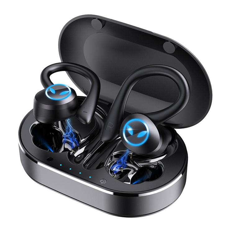 Vattentäta TWS Trådlösa Hörlurar Bluetooth 5.1 Sports In-ear Sports Q25 | 5566 | AlltMobil