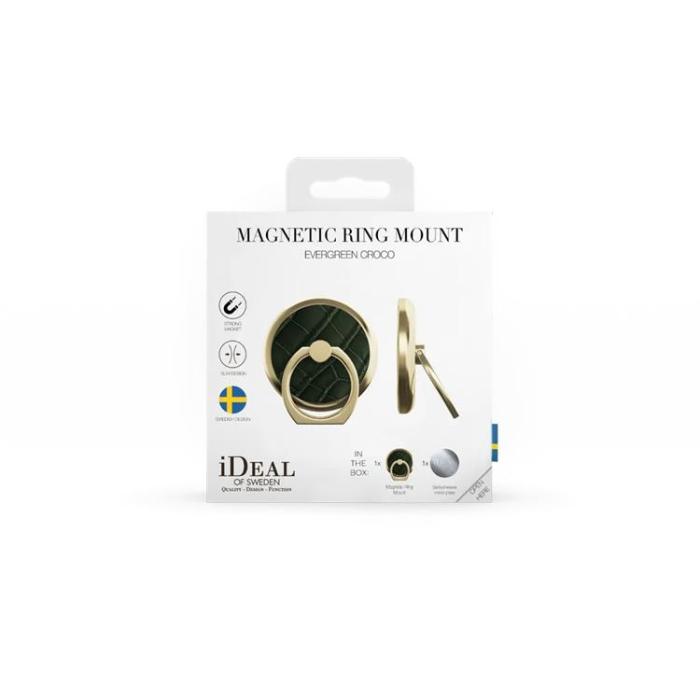 iDeal of Sweden - iDeal of Sweden Magnetisk Ringhållare - Emerald Satin