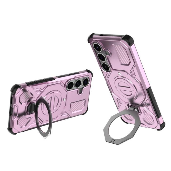 OEM - Mobilskal till Samsung Galaxy S26/S26 Pro Shockproof PC + TPU - Rosa