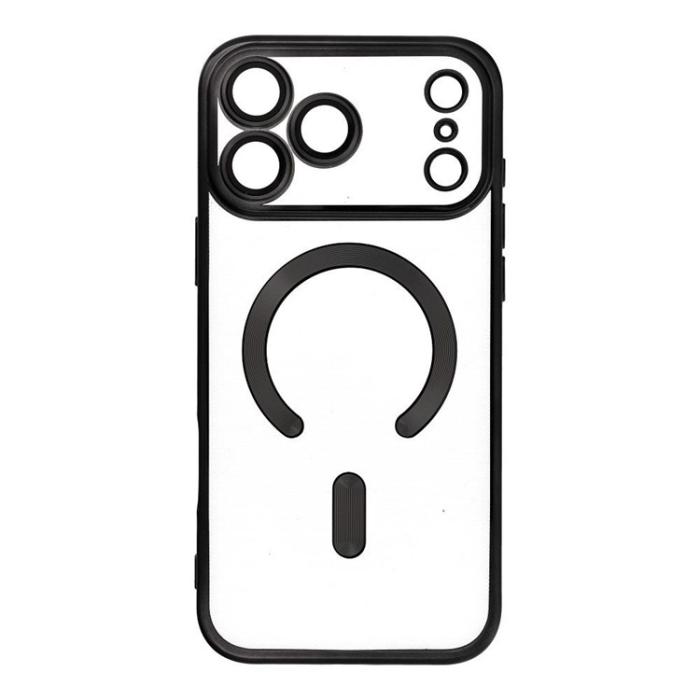 A-One Brand - Mobilskal För iPhone 18 Pro Max/17 Pro Max Magsafe Electro - Svart