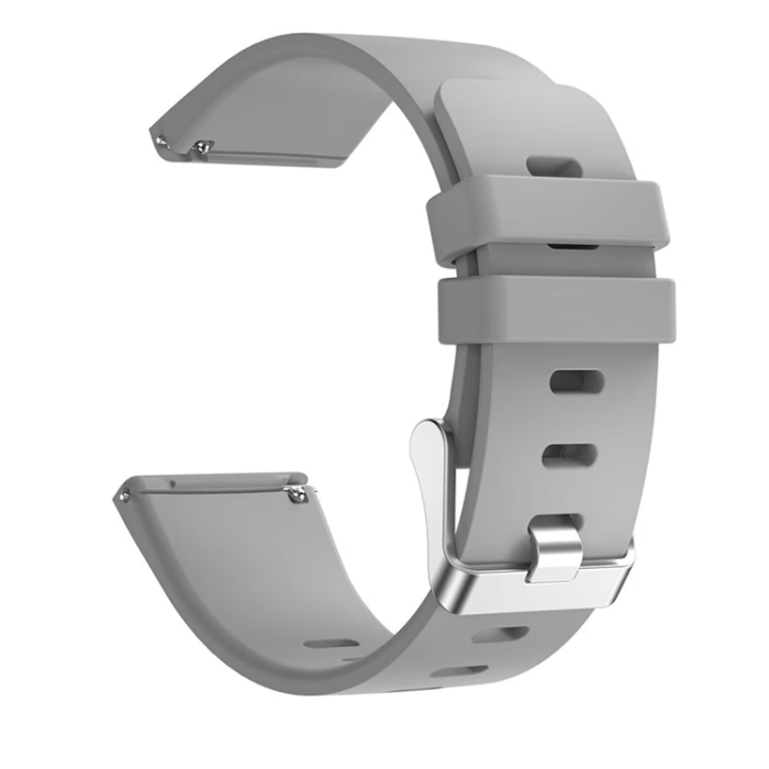A-One Brand - FitBit Versa 2/Versa Armband Silikon - Grå