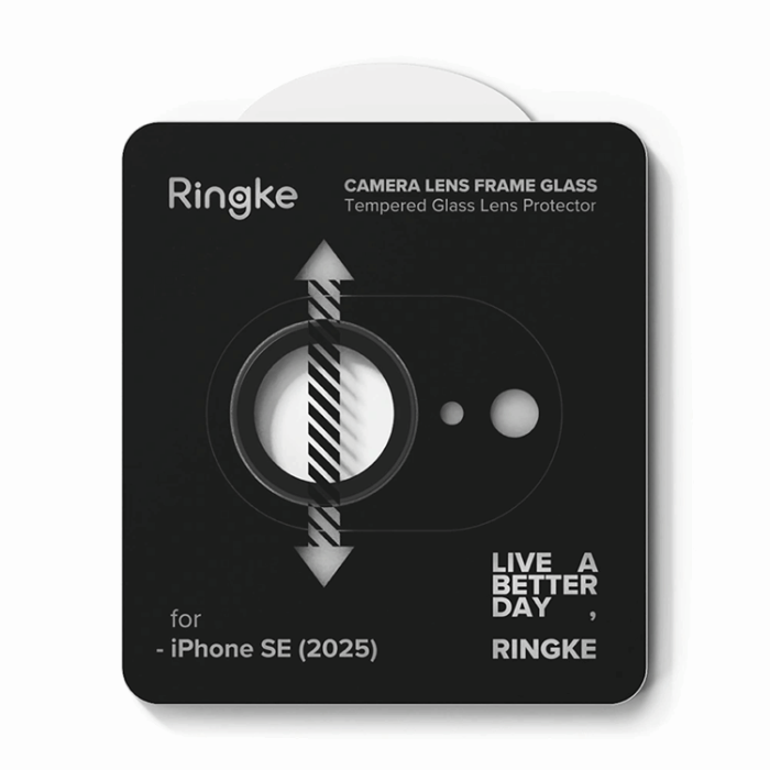 Ringke - [2-Pack] Ringke iPhone 16e Härdat Glas Kameraskydd Ram