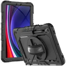 Tech-Protect - Tech-Protect Galaxy Tab S9 FE Skal Solid360 - Svart