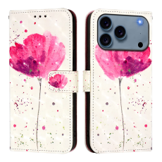 A-One Brand - iPhone 17 Pro Plånboksfodral Printing Pattern Med Strap