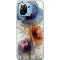 Gustaf - Mobilskal till Xiaomi Mi 11 med Silkesblommor