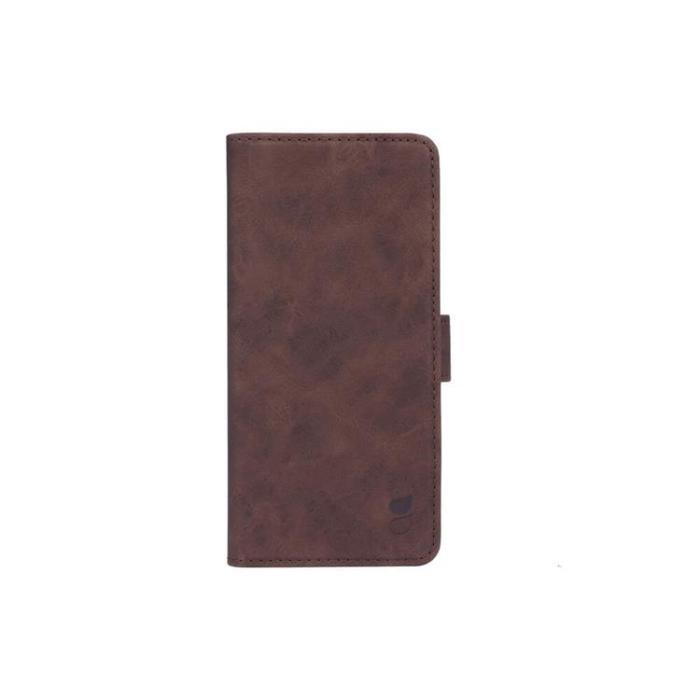 UTGATT1 - GEAR Mobilfodral Nubuck PU Samsung Galaxy A32 Enterpris / A32 4G - Brun