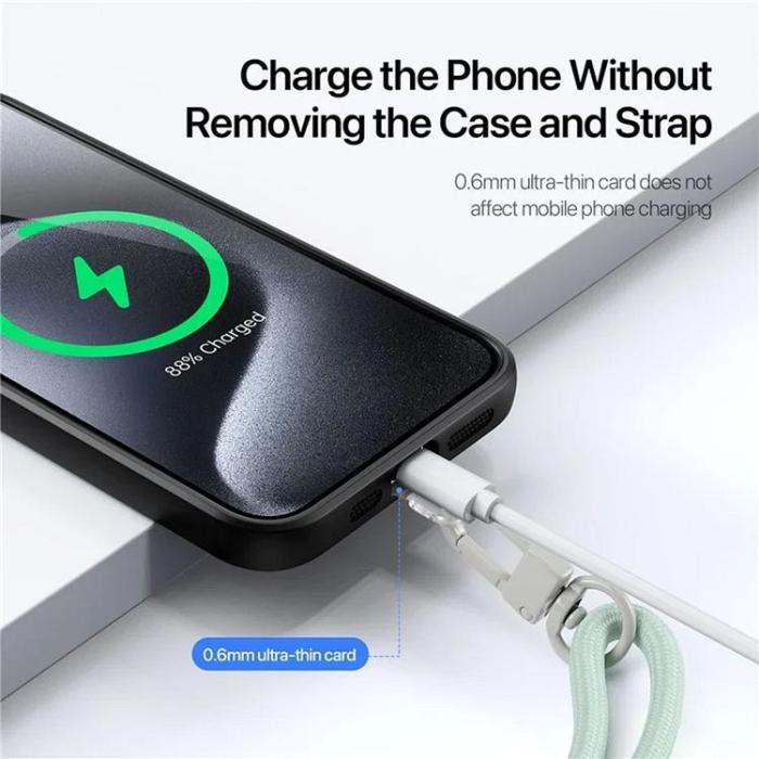 Dux Ducis - Dux Ducis Mobilrem Crossbody Plaz - Ljusgrön