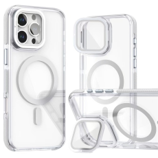 A-One Brand - iPhone 16 Pro Max Mobilskal MagSafe Acrylic Kickstand - Vit