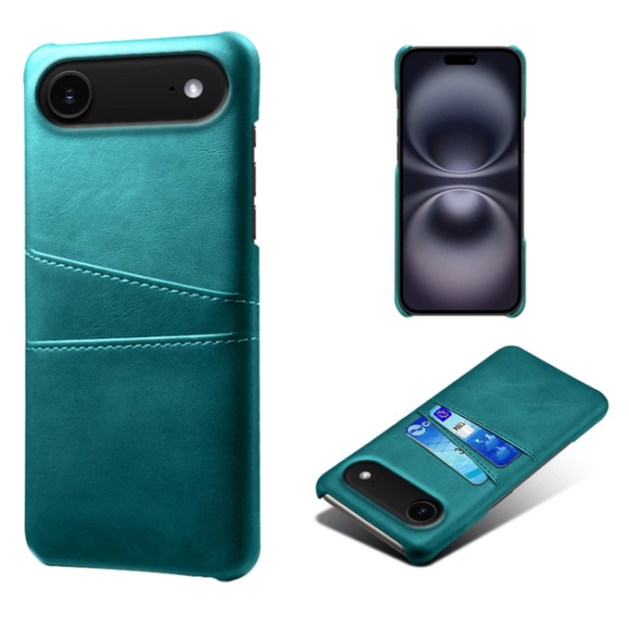 A-One Brand - iPhone 17 Air Mobilskal Korthållare Dual - Grön