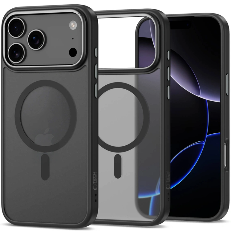 Tech-Protect iPhone 17 Pro Max Mobilskal Magsafe Edge - Svart/Gunmetal | 2353 | AlltMobil