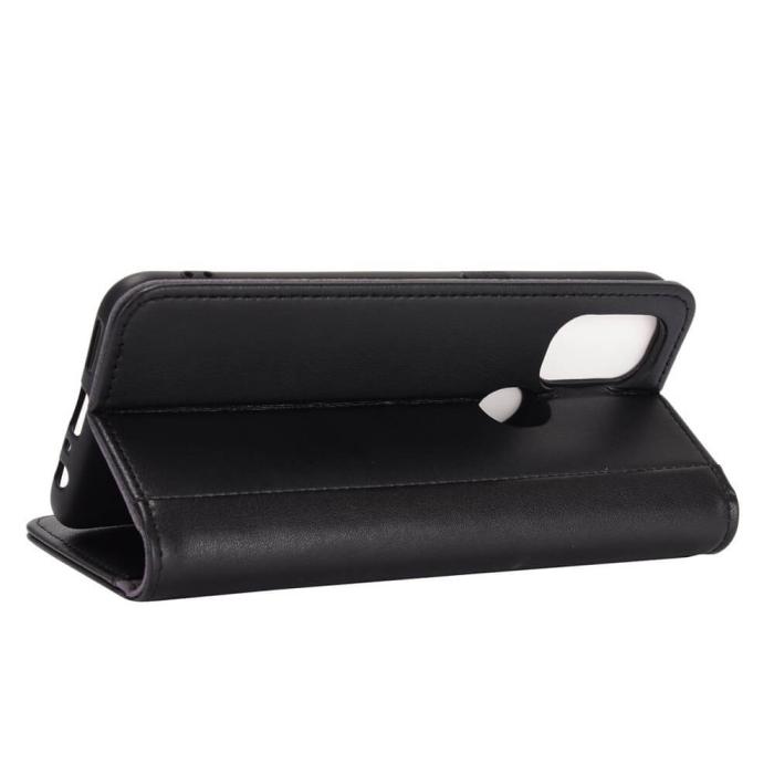 A-One Brand - Genuine Split Plånboksfodral till OnePlus Nord N10 - Svart