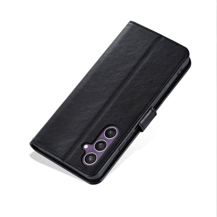 AZNS - AZNS Samsung Galaxy S26 Skal Anti-Scratch Konstläder - Svart