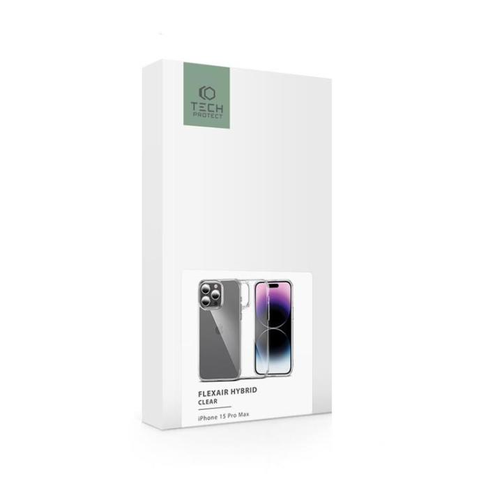 Tech-Protect - Tech-Protect iPhone 15 Pro Mobilskal Flexair Hybrid
