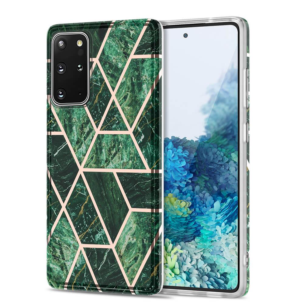 BOOM - Grid skal Galaxy S20 Plus - Green Marmor | 2353 | AlltMobil