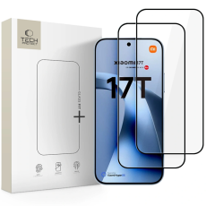 Tech-Protect - [2-Pack] Tech-Protect H&auml;rdat Glas Sk&auml;rmskydd F&ouml;r Xiaomi 17T Glas Fit Plus