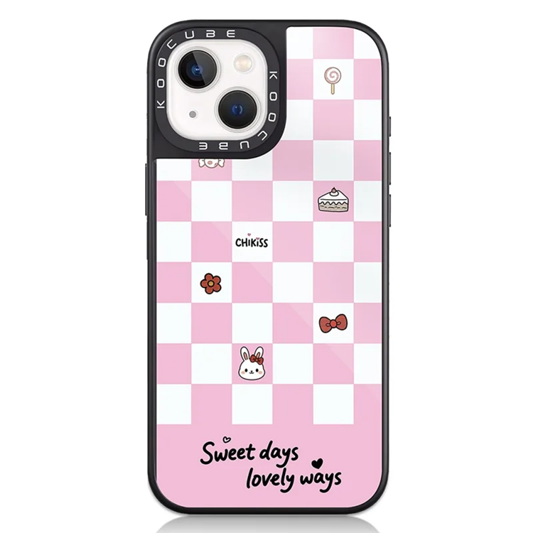 iPhone 14 Mobilskal MagSafe Aluminium Silikon (Style G) | 2353 | AlltMobil