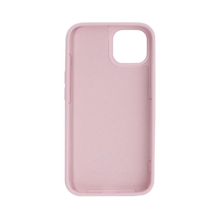 Onsala - ONSALA iPhone 14 Plus Skal Silikon Chalk - Rosa