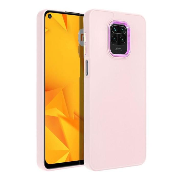 OEM - Xiaomi Redmi Note 9S/9 Pro Mobilskal Frame - Powder Rosa