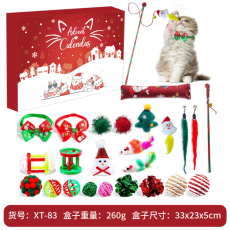 Adventskalender - Adventskalender Katt 2024 – Julkalender med 24 Kattleksaker