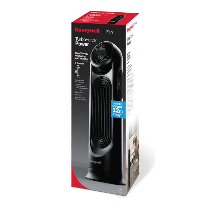 Honeywell - Honeywell - Turbo Force Tornfläkt