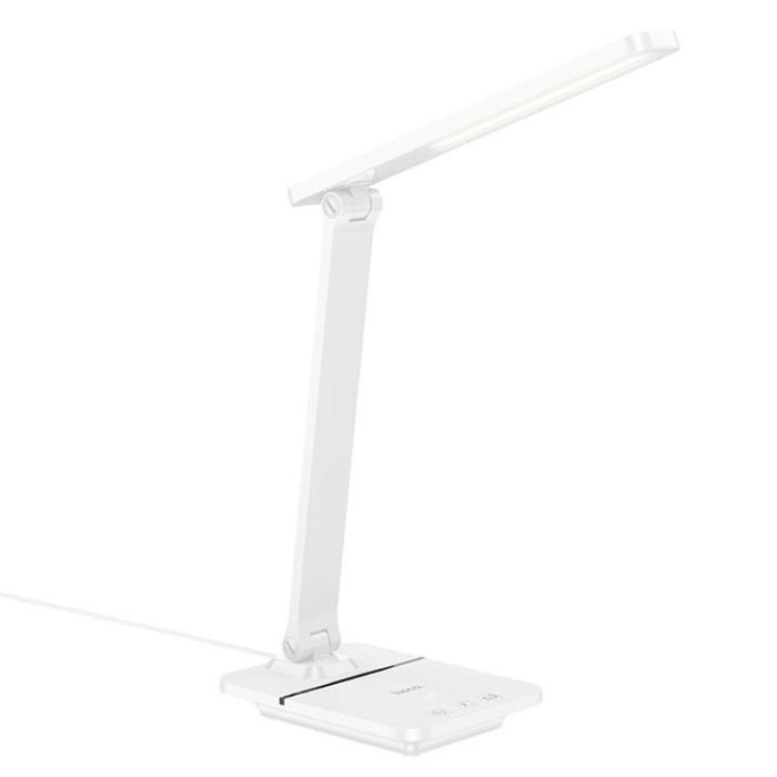Hoco - Hoco Höjbar LED-Bordslampa HX11 - Vit