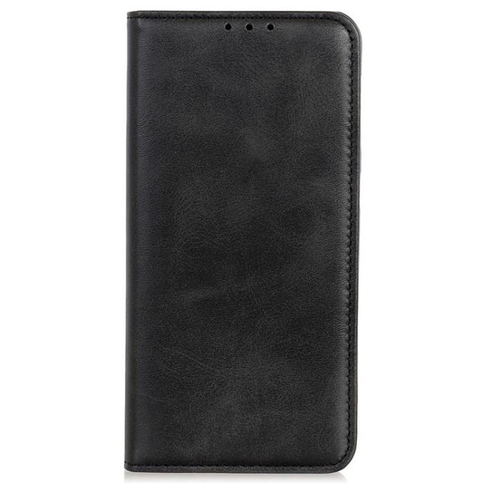 UTGATT1 - Nothing Phone 1 Plånboksfodral Magnetic Äkta Läder - Svart