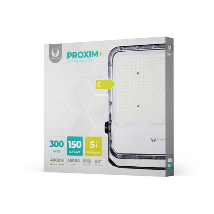 Forever Light - Forever Strålkastare LED PROXIM+ 300W 4000K 45000lm 230V IP65