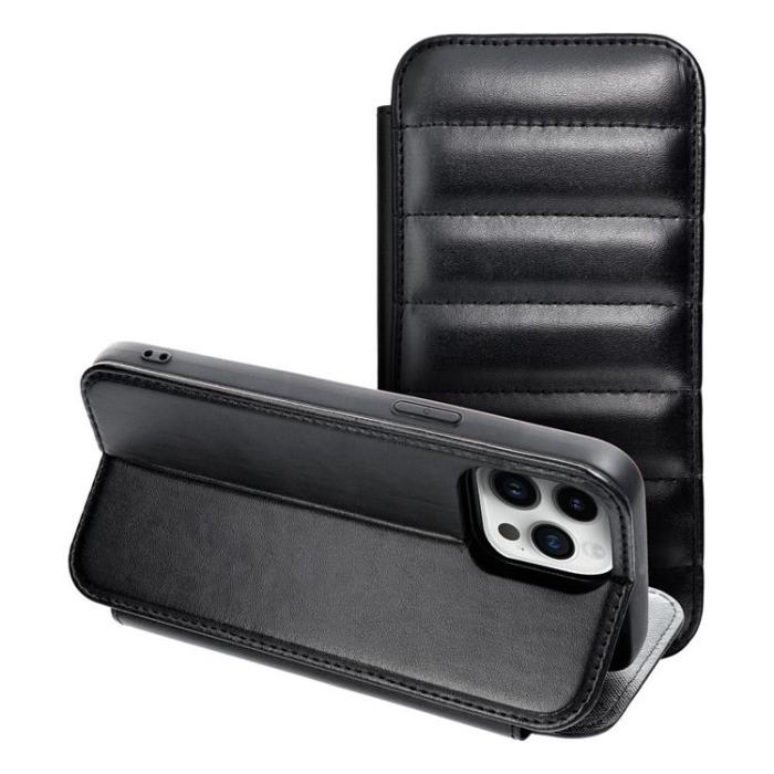 UTGATT1 - iPhone 7/8/SE (2020/2022) Fodral Puffer Book - Svart