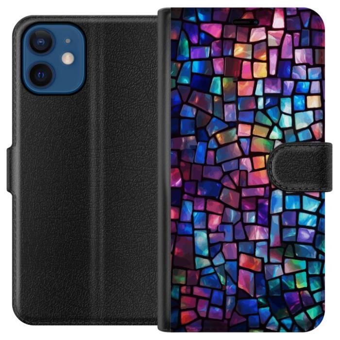 iSecrets - Plånboksfodral till Apple iPhone 12 med Disco