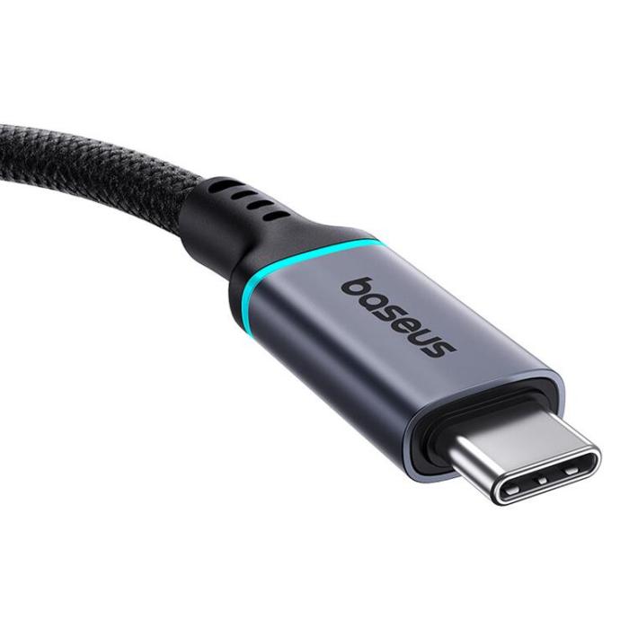 BASEUS - Baseus Förlängning Kabel USB-C Hane/USB-C Hona 0.5m - Svart