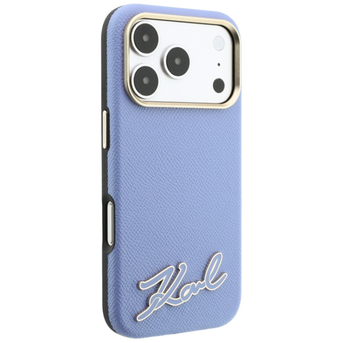 KARL LAGERFELD - Karl Lagerfeld Mobilskal För iPhone 18 Pro/17 Pro Magsafe Grained Resin