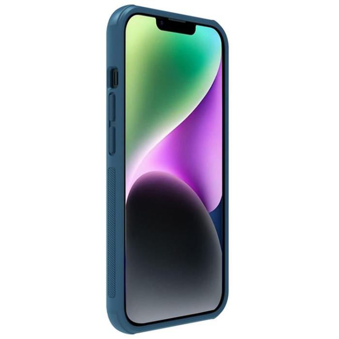 Nillkin - Nillkin iPhone 14 Plus Skal Super Frosted Shield - Blå