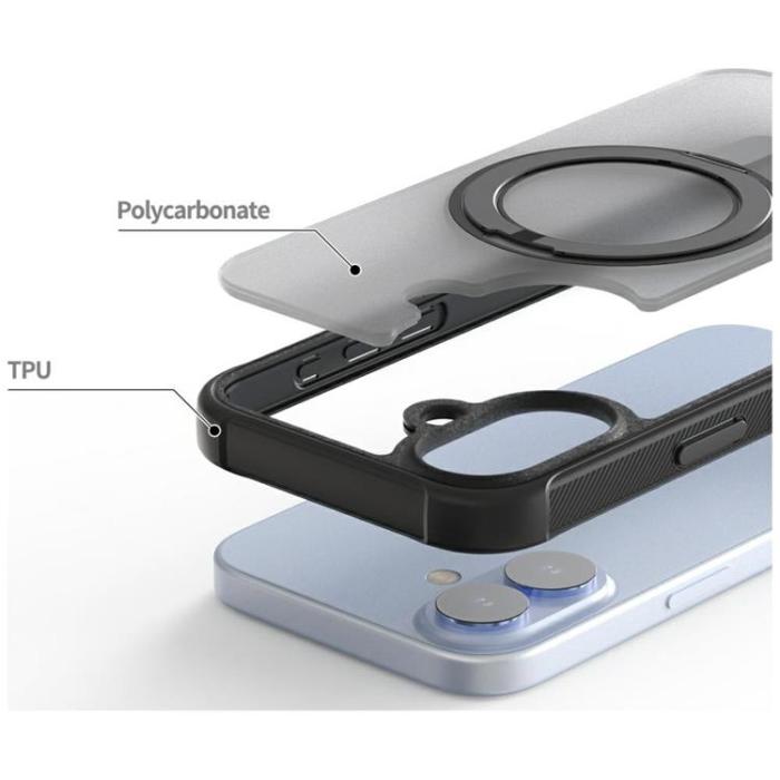 Araree - Araree iPhone 17 Mobilskal MagSafe Duple M Stand - Svart
