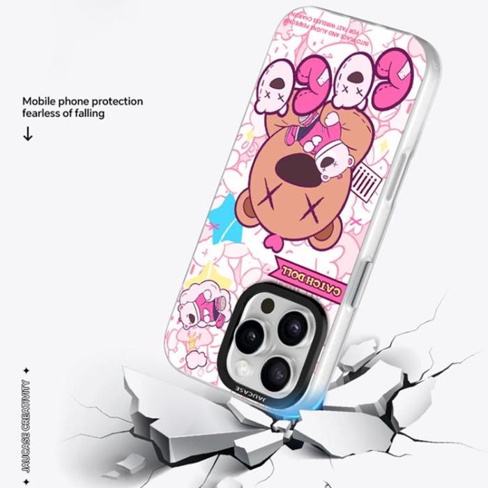 JAUCASE - JAUCASE iPhone 16 Pro Mobilskal MagSafe - Puppet Bear