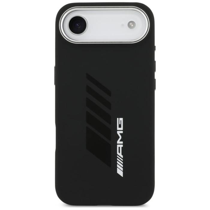 Mercedes - AMG iPhone Air Mobilskal MagSafe Silikon Oversize Rhombs - Svart