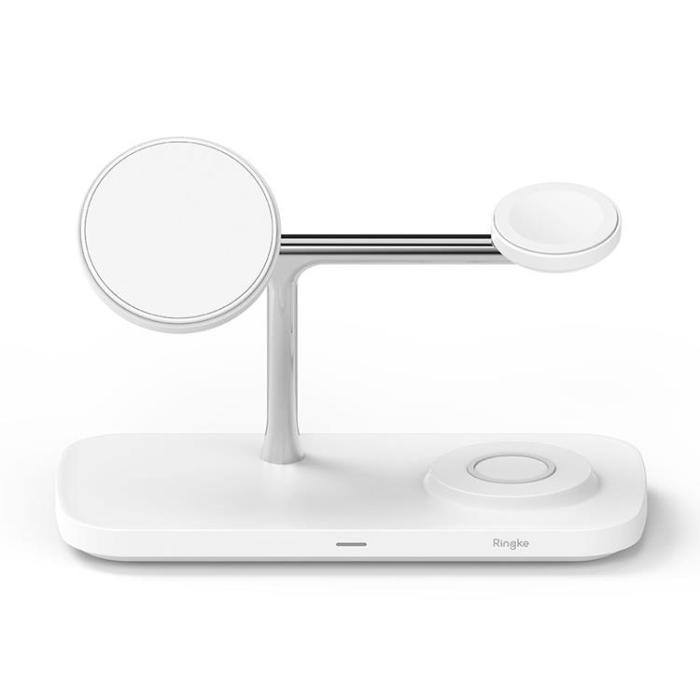 Ringke - Ringke 3-in-1 Trådlös Laddare Magsafe Qi2 iPhone, Apple Watch, AirPods
