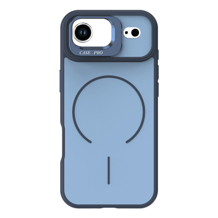 A-One Brand - iPhone Air Mobilskal MagSafe Skin-Touch Kickstand - Blå