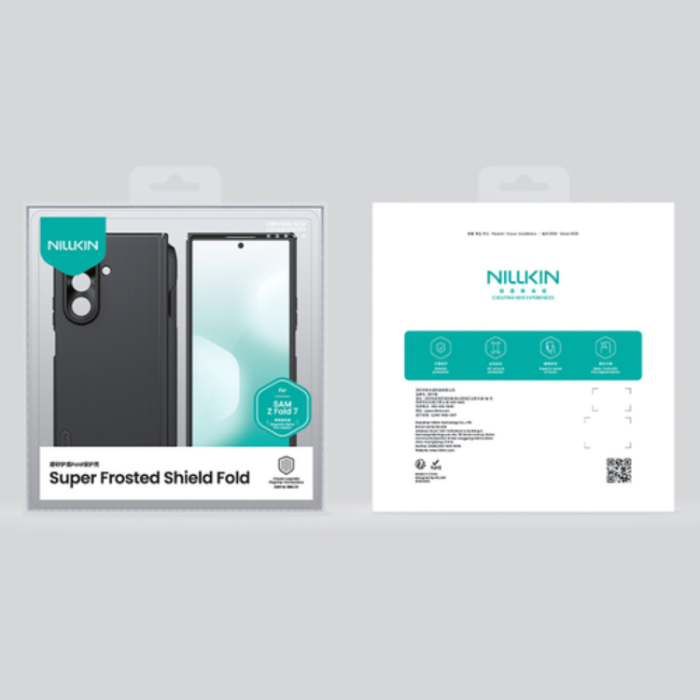 Nillkin - Nillkin Mobilskal till Galaxy Z Fold 7 MagSafe Frosted Shield - Svart