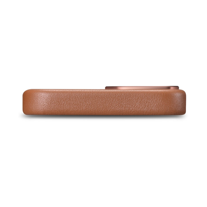 ICARER - iCarer iPhone 14 Skal MagSafe Äkta Läder - Brun