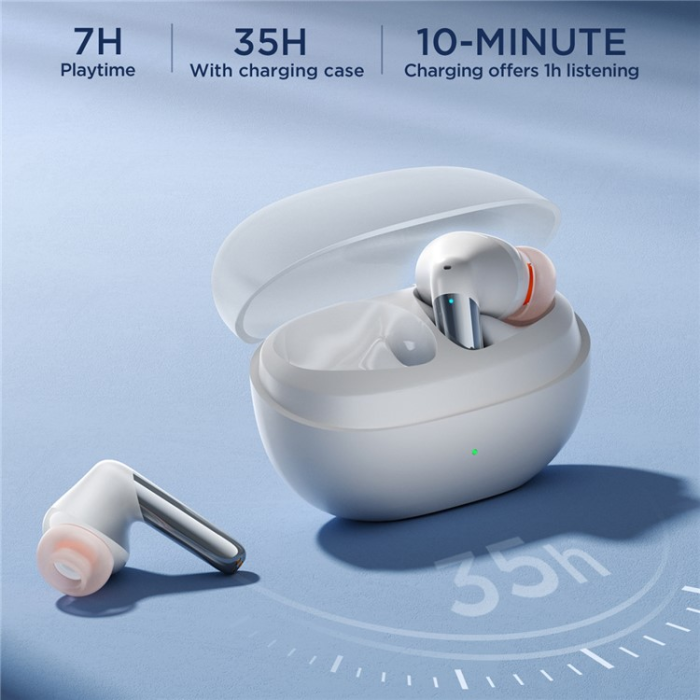 Joyroom - Joyroom In-Ear Hörlurar Bluetooth Vattentät JR-BB1 - Vit